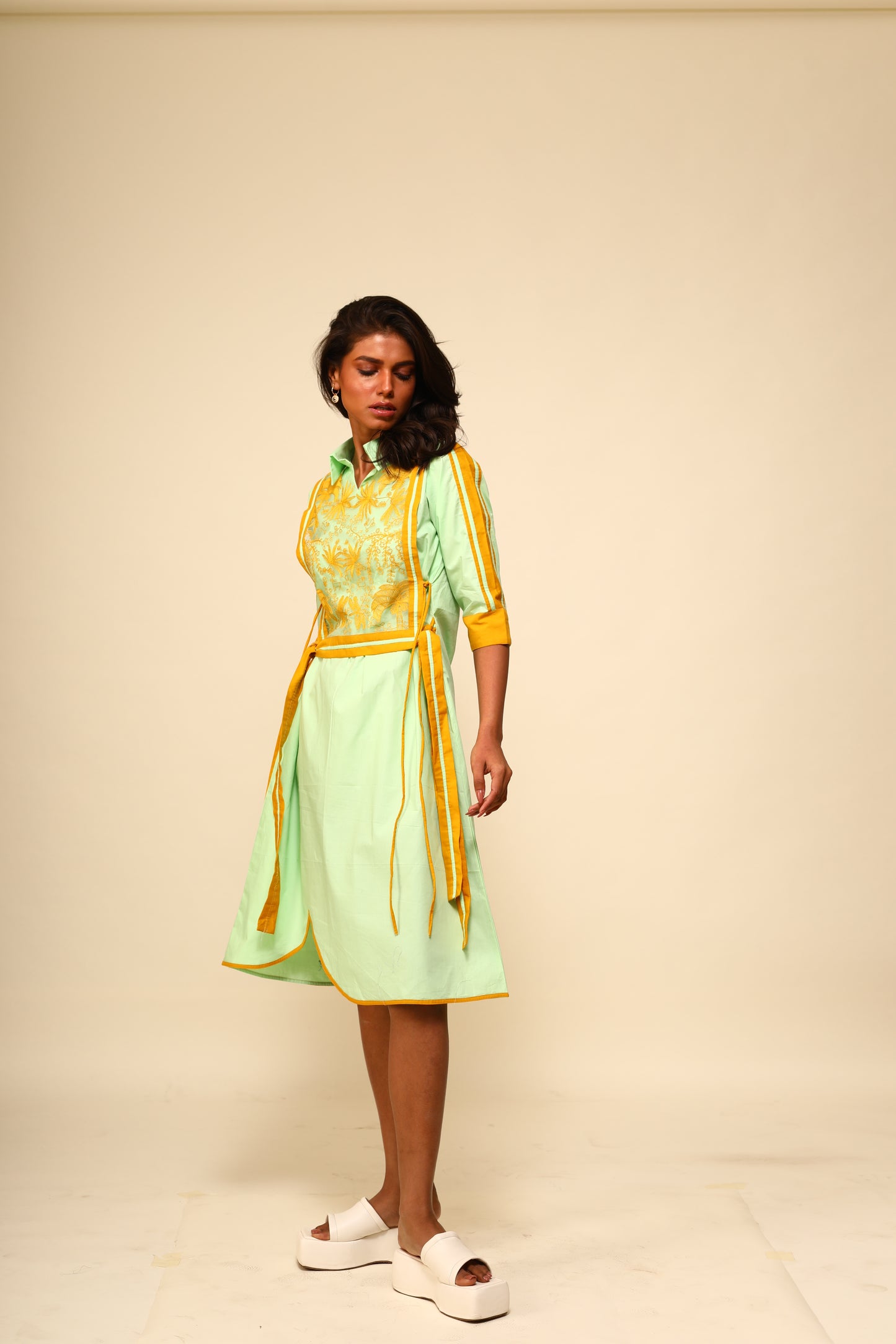 Wilderness Dress in Green