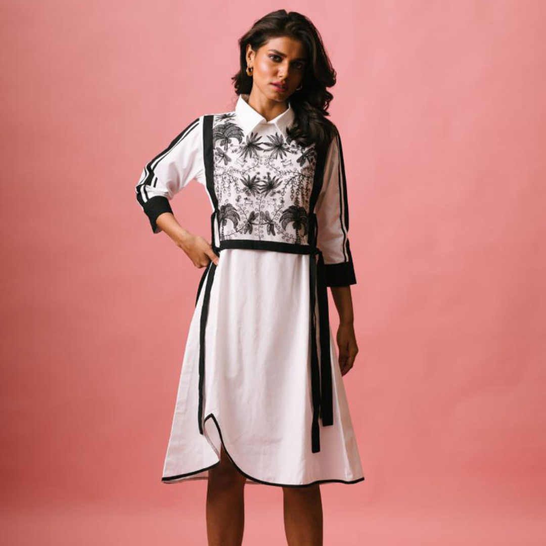 Wilderness Dress in White