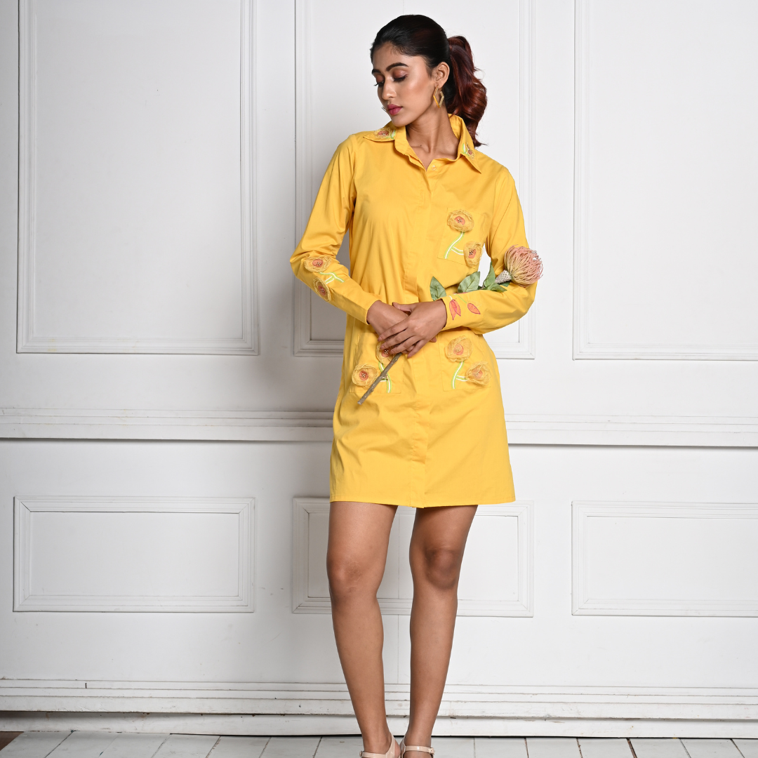 3D Flower Dress - View 1