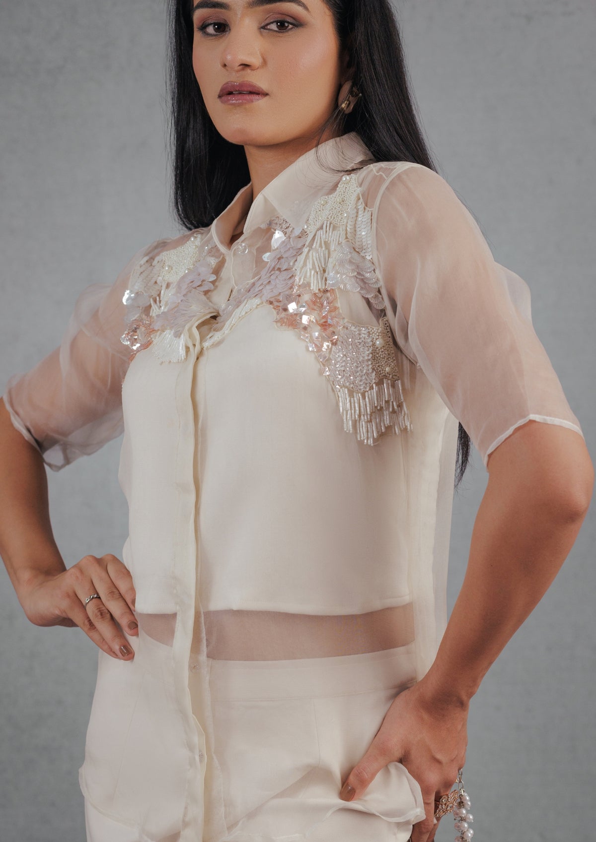 Ivory Multisequence Co-Ord Set - View 5