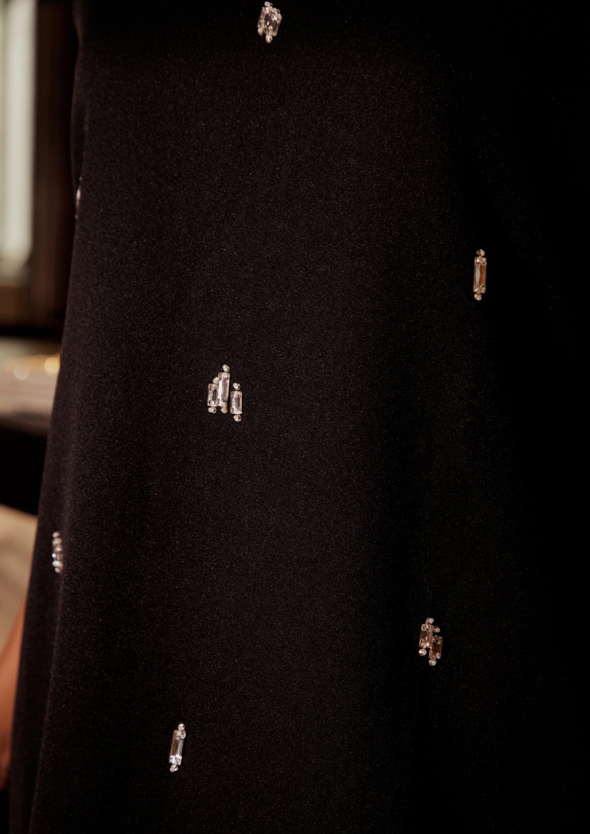 Black Swarovski Dress - View 5