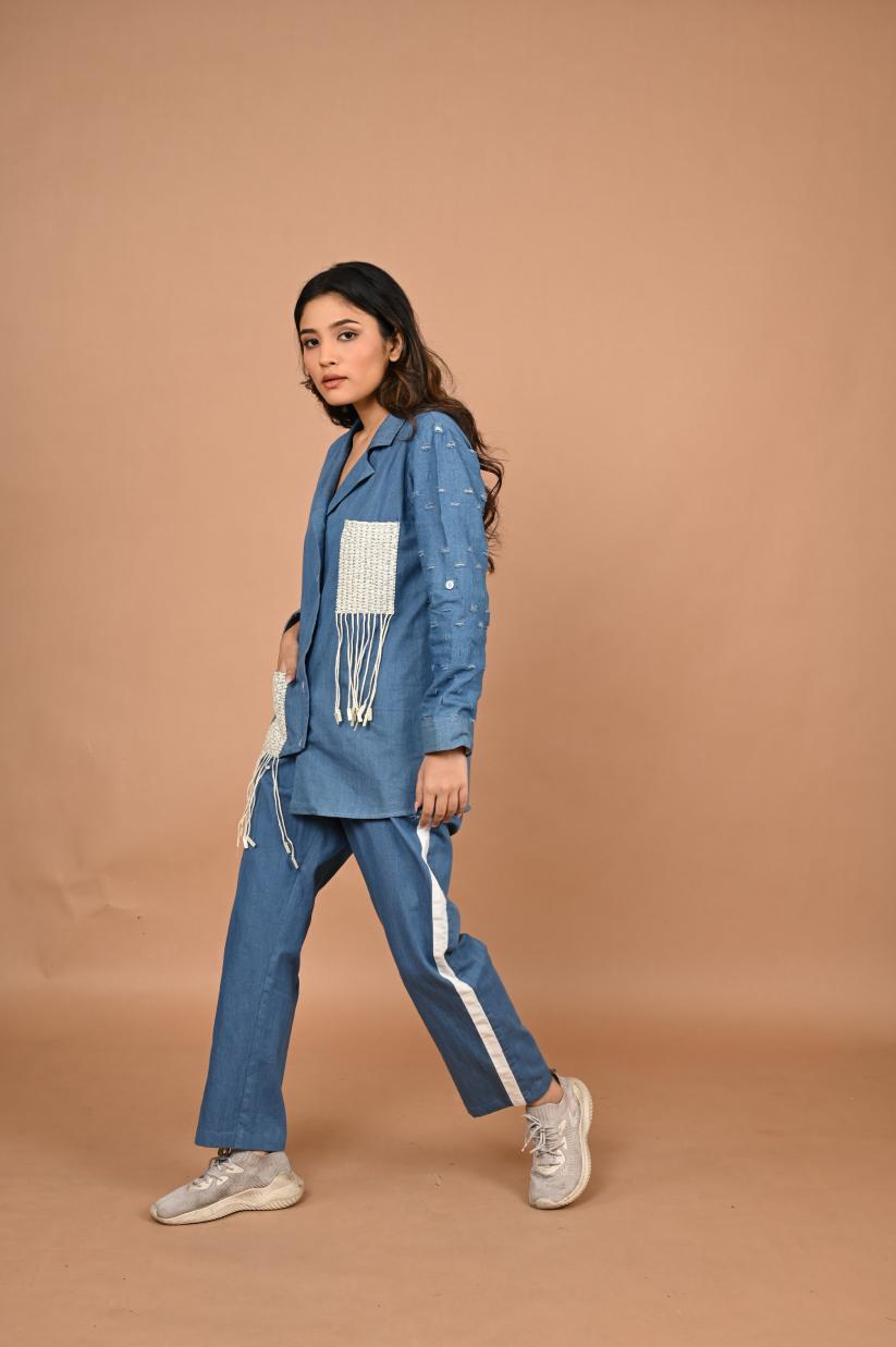 The Kantha Denim set - Alternate