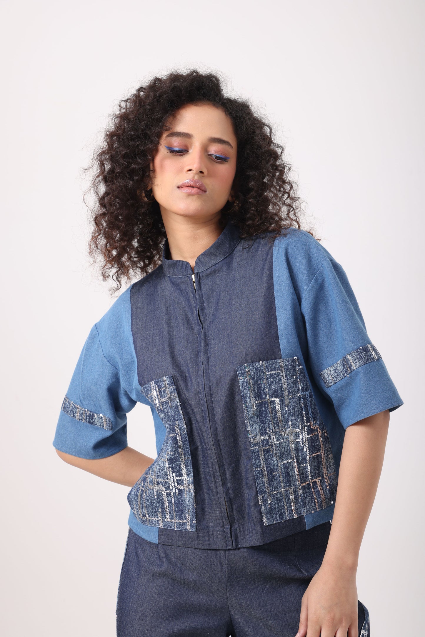 Micro-Sequence Pocket Patch Co-Ord Set