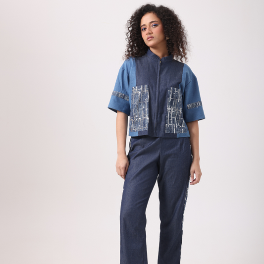 Micro-Sequence Pocket Patch Co-Ord Set