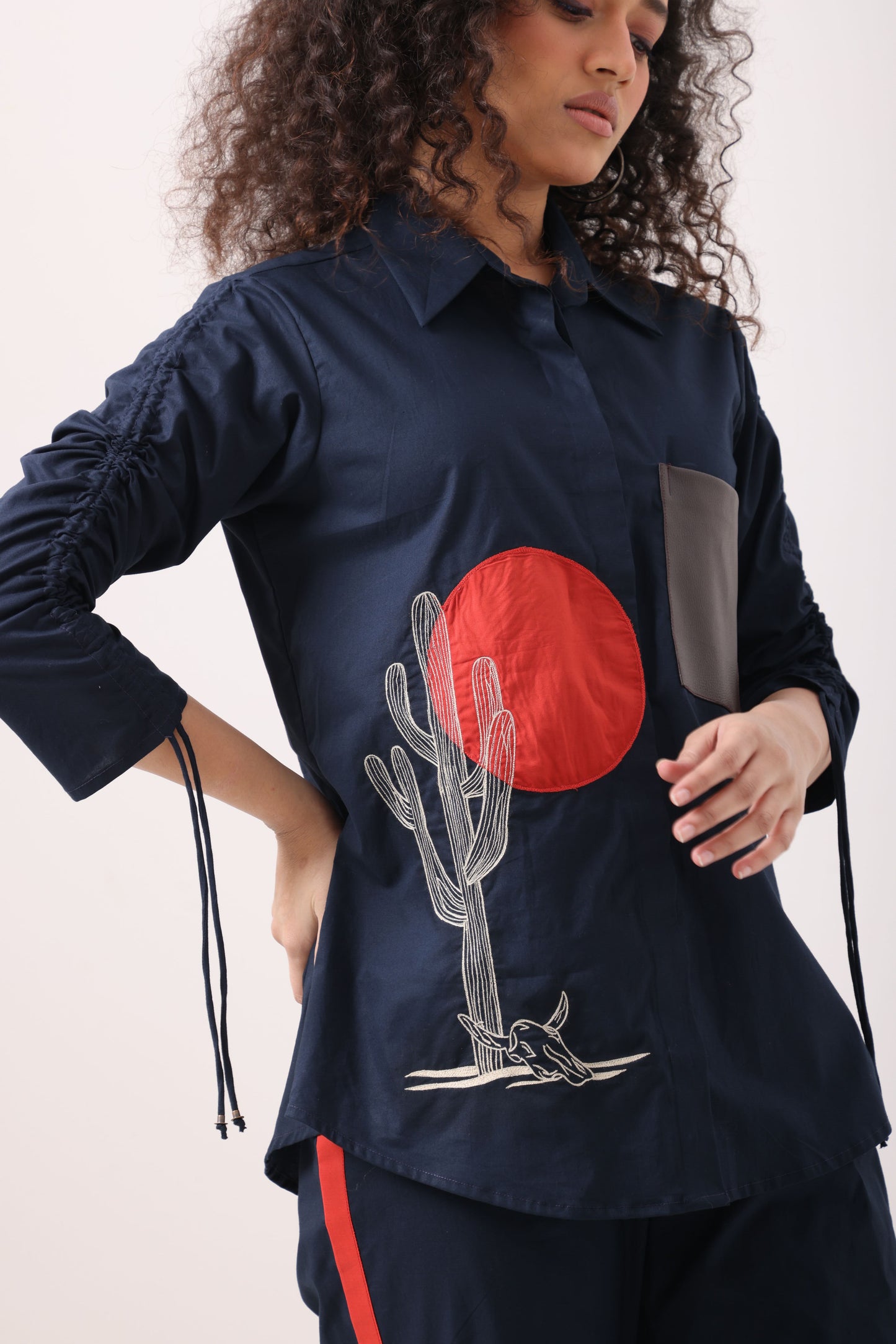 Orange Cactus Co-Ord Set