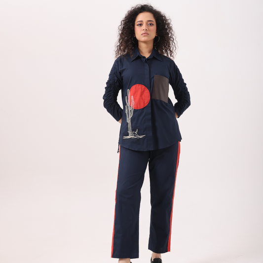 Orange Cactus Co-Ord Set