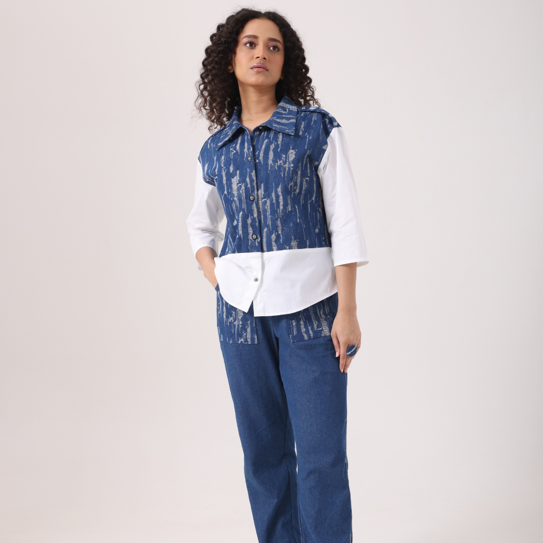 Rugged Denim Co-Ord Set - View 1