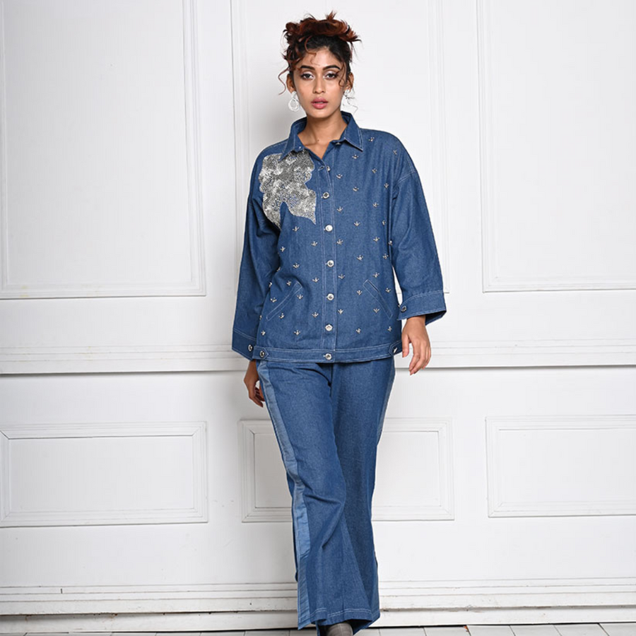 Star Lit Denim Jacket