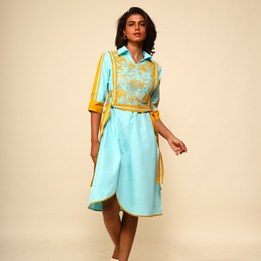 Wilderness Dress in Blue